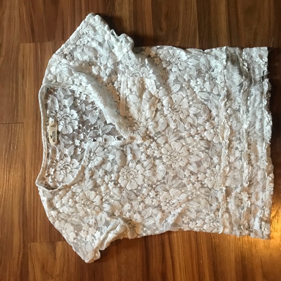 Lace hollister shirt! - Picture 1 of 2